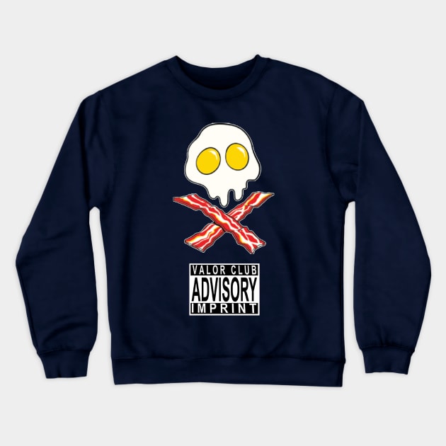 The Valor Club Breakfast Crewneck Sweatshirt by valorclub